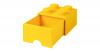 LEGO Schubladenbox Storage Brick 4er Stein gelb