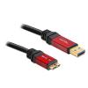 DeLOCK USB 3.0 Kabel 3m A zu micro-B Premium St./S