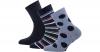 Socken 3er-Pack , Streife...