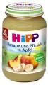 Hipp Bio Banane und Pfirsich in Apfel - nach dem 4