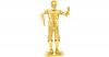 Metal Earth: Star Wars C-3PO gold