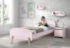 Vipack Einzelbett Kiddy 90x200 cm - Rosa