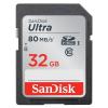 SanDisk Ultra 32 GB SDHC Speicherkarte (80 MB/s, C