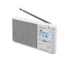 Sony XDR-S41DBPR Digitalradio DAB+/UKW weiß, Timer