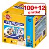 100 + 12 gratis! 112 x Pedigree Dentastix Tägliche