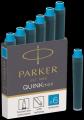 PARKER Quink Mini Türkis 6er Pack, Tintenpatrone