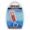 Arcas LED Taschenlampe als Schlüsselanhänger, farb