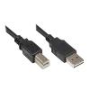 Good Connections USB 2.0 Anschlusskabel 2m A-B Ste