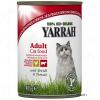 Yarrah Bio Chunks 6 x 405 g - Huhn & Rind mit Bren