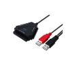 DIGITUS USB 2.0 Adapterkabel Typ-A zu IDE & SATA s
