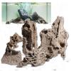 Aquariumfelsen - 120 cm Set: 7 Natursteine, ca. 11