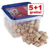 5 + 1 gratis! 6 kg DogMio Mark Nuggets / Bonies - 