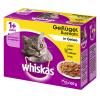 Multipack Whiskas 1+ Adult Frischebeutel 12 x 85 g