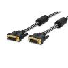 ednet DVI-D Anschlusskabel 2m Dual Link vergoldete