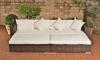 LUXUS Loungebett DAYBED XXL aus Polyrattan, aus bi