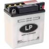 Landport YB3L-B Motorrad Batterie mit Säurepaket, 