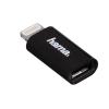 Hama Micro-USB-2.0-Adapter in Schwarz, für Apple i