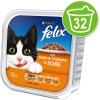 Felix Leckerbissen in Soße Schale 32 x 100 g - Rin