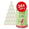 Sparpaket zooplus Bio 24 x 400 g - Mix: Huhn, Rind