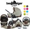 Bergsteiger CAPRI 8 Farben Kombi Kinderwagen 3-in-