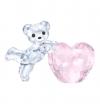 SWAROVSKI Figur Kris Baer - Rosa Herz 5265323