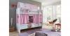 Betttasche Hoch- & Etagenbetten, rosa-weiß Kinder