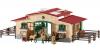 Schleich 42195 Farm World: Pferdestall mit Pferden