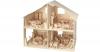 Holzbausatz Puppenhaus (inkl. Möbel - über 40 Teil