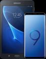 Samsung Galaxy S9 mit Tablet mit o2 Blue Basic bla