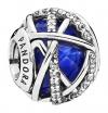 PANDORA Charm blaue Galax...