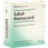 Sabal Homaccord Ampullen