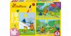 Kinderpuzzleset 3 x 48 Teile Die Maus, Viel Spaß m