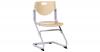 Schreibtischstuhl KID´s Chair Plus silberfarbig/Bu