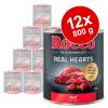 Sparpaket Rocco Real Hearts 12 x 800 g - Rind
