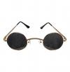 Orlob Karneval Nickelbrille, gold