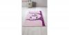Kinderteppich Eule, rosa, 170 x 120 cm Gr. 120 x 1