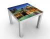 Design Tisch Manhattan Panorama 55x45x55cm Beistel