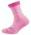 Kinder Stopper Socke symbole Hearts pink Gr. 31-34