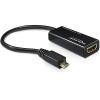 DeLOCK MHL Adapter 0,15m USB micro-B St. zu HDMI A