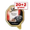 18 + 4 gratis! 22 x 85 g Sheba Schale - Classics i