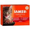 IAMS Delights Adult in Gelee 12 x 85 g - Sea Mix