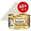 Mix-Sparpaket Gourmet Gold 48 x 85 g - Zarte Häppc