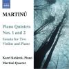 VARIOUS, Kosarek/Martinu Quartett - Klavierquintet