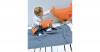Babydecke Juwel Fuchs, Decke in Puppe, 70 x 90 cm