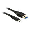 DeLOCK USB 3.1 Kabel 0,5m A zu C SuperSpeed Gen2 S