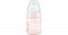 Weithals Flasche First Choice+, Baby Häschen, rosa