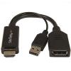 Startech HDMI Adapter 0,15m HDMI zu DP + USB Strom