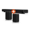 Set: Sonos PLAYBAR schwarz HiFi-Soundbar für TV + 