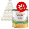 Sparpaket Almo Nature HFC 24 x 280 g - Mix: Huhn u