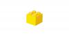 LEGO Aufbewahrungsdose Storage Brick 4er gelb
